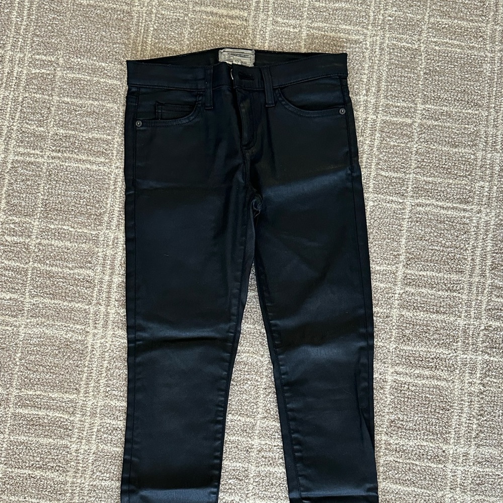 Current/Elliott Jet Black Denim